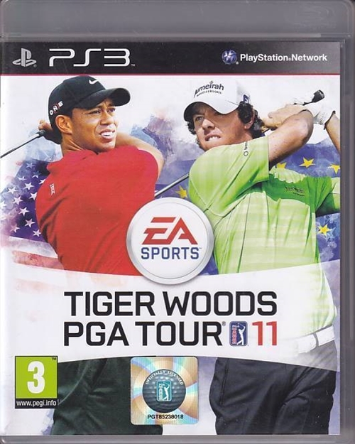 Tiger woods PGA Tour 11 - PS3 (B Grade) (Genbrug)